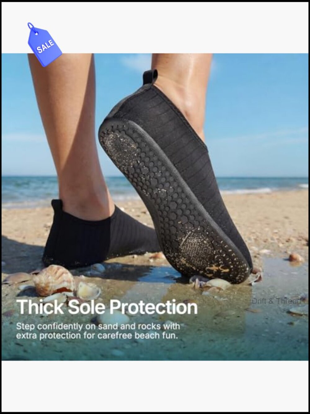 Quick-Dry Water Shoes for Men Women Swim Beach Aqua Socks Pool Hiking - Picture 2 of 7